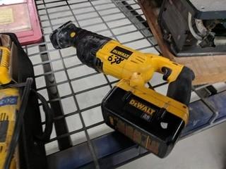 Dewalt DC305 36V Cordless Reciprocating Saw.