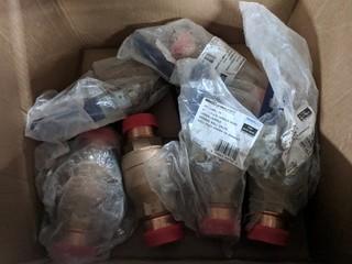 Lot of Assorted Copper 2" Ball Valves.