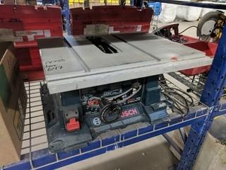 Bosch 4000 10" Table Saw.