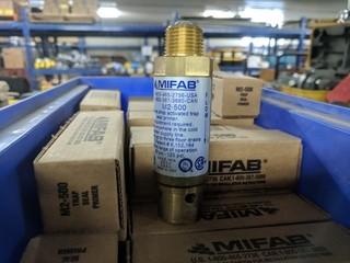 Lot of Assorted Mifab MR-500-NPB and M2-500 Trap Seal Primers.