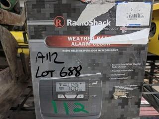 Lot of (2) Radio Shack Weather Radio.