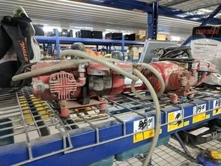 Lot of (2) Gast 1VF-25m100X Pumps.