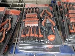 Lot of (4) Kubota 32 Piece Multi Tool Set.