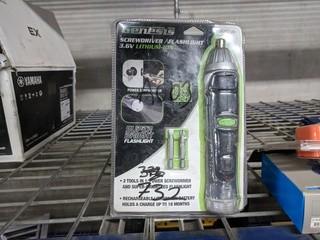 Genesis 3.6 V Cordless Screw Driver.