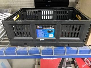 Lot of (5) Folding Crates.