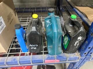 Lot of Assorted Engine Oils.