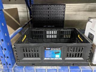 Lot of (7) Foldings Crates.