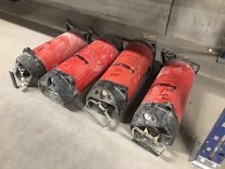 Lot of (4) Hilti Water Supply Units.