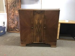 Selling Off Site: Antique 2 Door Cabinet.