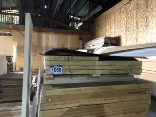 Selling Off Site: Lot of (8) Carrara Doors Hollow Core 80" x 16" x 1 3/8".