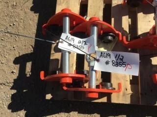 Lot of (2) I Beam Hoist Trolley Max Weight 1000 Kg (PT10-A).