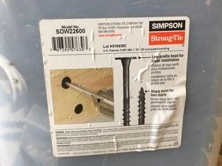 SDW Structural Screws 6" Interior Grade