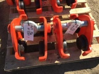 Lot of (2) I Beam Hoist Trolley Max Weight 5000 Kg (PT50-3).