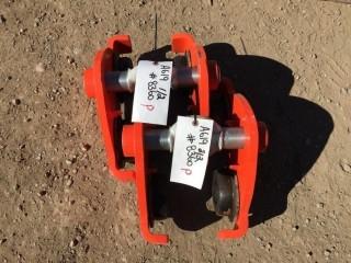 Lot of (2) I Beam Hoist Trolley Max Weight 5000 Kg (PT50-3).