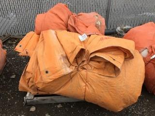 Lot of (4) Insulated Tarps.