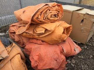 Lot of (4) Insulated Tarps.