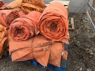 Lot of (4) Insulated Tarps.