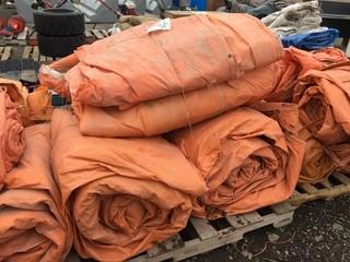 Lot of (4) Insulated Tarps.