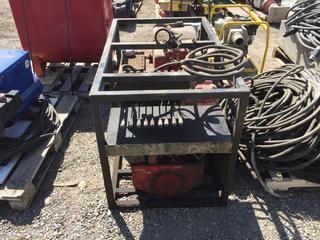 Hydraulic Power Pack c/w Kohler Gas, Assorted Lengths 1/2" Hose.