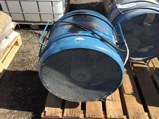 Sure Flame Fan s/n 24908 Sure Flame Fan s/n 25284.