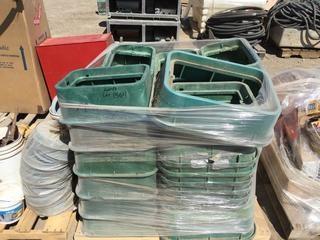 Lot of Assorted 17" x 12" Composite Access Panels.