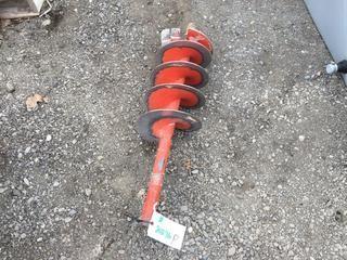 9" Auger Bit Fits Two Man Post Hole Auger.