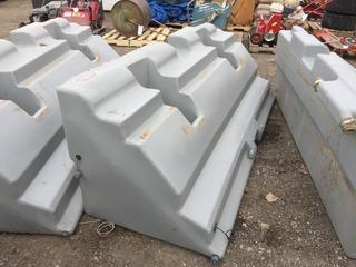 Set of Sanding Truck Pickle Tanks.