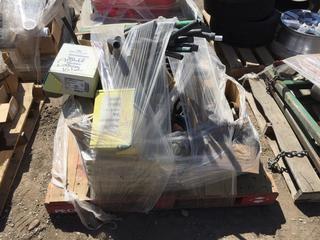 Lot of Assorted Irrigation Couplers, Hoses and Sprinkler Heads.