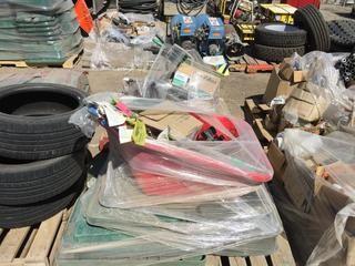 Lot of Assorted Access Panel Lids & Location Flags.