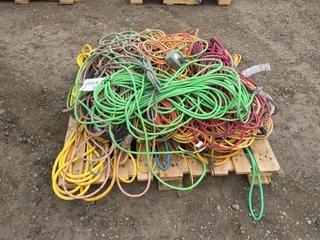 Lot of Mixed Extension Cords.