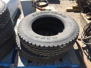 Lot of (2) Re-Tread Drive Tires 11R24.5.