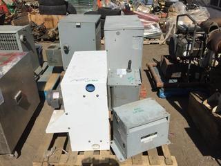 (1) 24" Cooling Radiator & (2) REX 45 KVA Transformers.