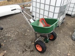 Walk Behind Fertilizer Spreader.