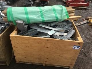 Lot of Assorted Simpson Strong Tie Joist Hangers.