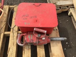 (1) Chicago Pneumatic 1" Impact Driver & (1) Parts Washer Model PW05.