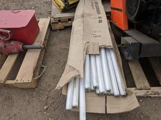 Lot of Assorted Sylvania Super Saver T12 Florescent Tubes.