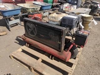 Eagle 3 Head Gas Powered Air Compressor 18.5 CFM w/Electric Start.