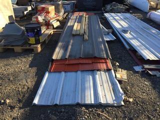 Assorted Tin Siding.