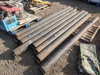 Lot of (2) 96 1/2"x5 1/2" Rollers To Fit Trailer Deck.