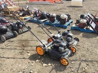 Lot of (2) Poulan Pro and Remington R Lawn Mowers (Requires Repair).