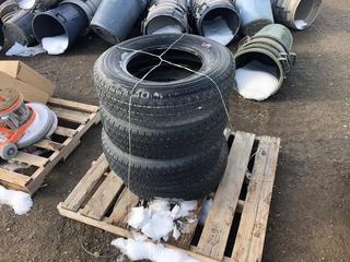 Lot of (4) Bridgestone LT225/75/16 Tires.