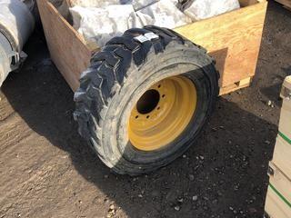 (1) 12-16.5 NHS Skid Steer/Telehandler Tire & Rim.