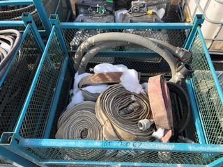 Lot of Assorted 2"-3" Water Discharge Hose.