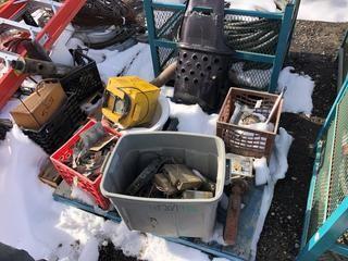 Lot of Assorted C.B. Radios, Bucket Racing Seat, Space Heater Etc.