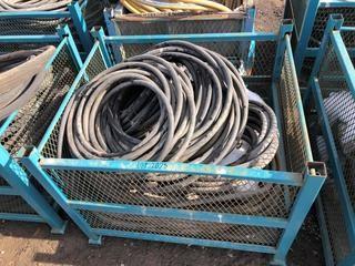 Lot of Assorted Lengths of 3/4" Hyd. Line.