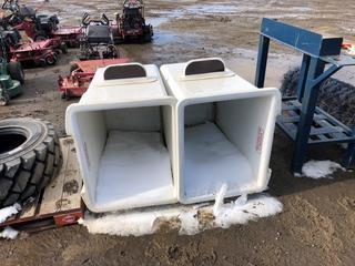 Lot of (2) Insulated Man Baskets 21"x23"x40".