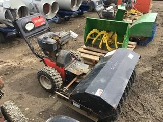 Gravely 936 PB Self Propelled Walk Behind Sweeper.