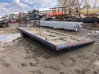 8'x19' H/D Truck Deck c/w Headache Rack.