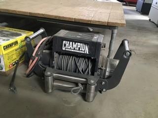 Champion Power Equipment Winch 8000 Lbs