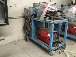 Lincoln Electric Welders (1) Invertec V350-Pro (1) LN-7 c/w Cart